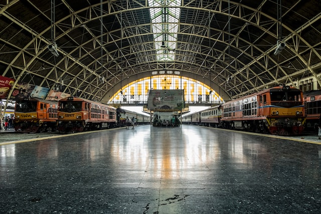 Estação de Trem de Hua Lamphong em Bangkok